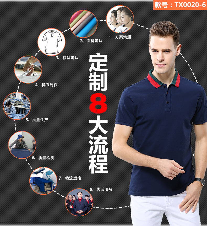 翻领T恤衫TX0020(pic7)